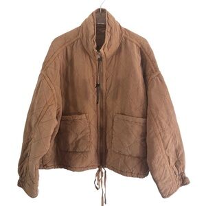 BLANKNYC Quilted Jacket Cropped Plus Size 3X